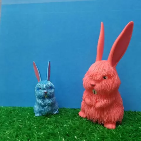 Furry Easter Bunny