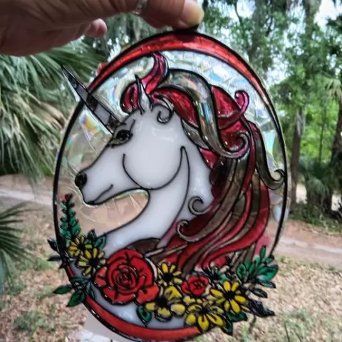 Sun Catcher Unicorn
