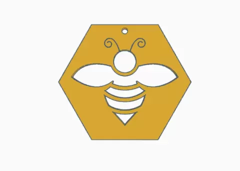 Hexagon Bee.stl