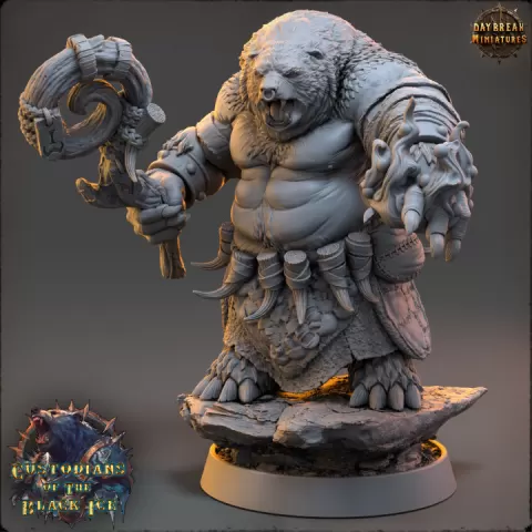 Ezekiel Swirl - Custodians of The Black Ice by Daybreak Miniatures