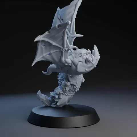 Fantasy Football Fearsome Fungitz Goblin Glider - PRESUPPORTED by BruteFun Miniatures