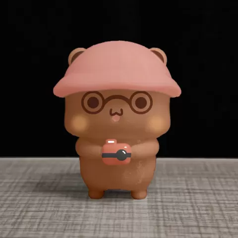 情侣熊系列-春游摄影师布布（Couple Bear-spring outing camera bubu） - JZD