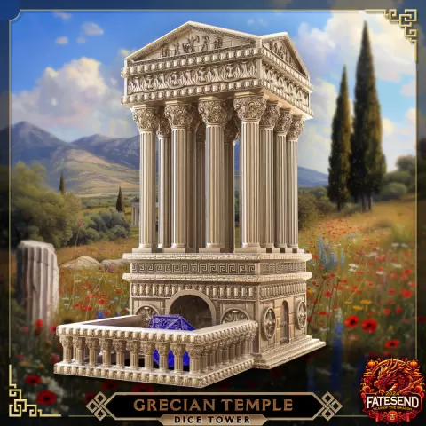 Grecian Temple - Dice Tower by FatesEnd