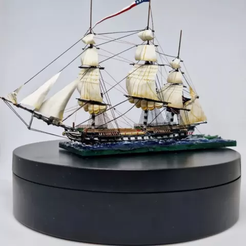 US Heavy Frigates USS Constitution, President & United States (2-PACK) (44 guns), 1794-Present AOA-US-7 by Turner Miniatures
