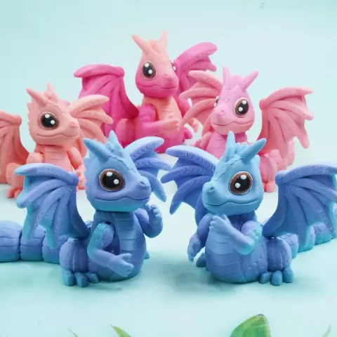 FLEXI TINY DRAGON by Printflix