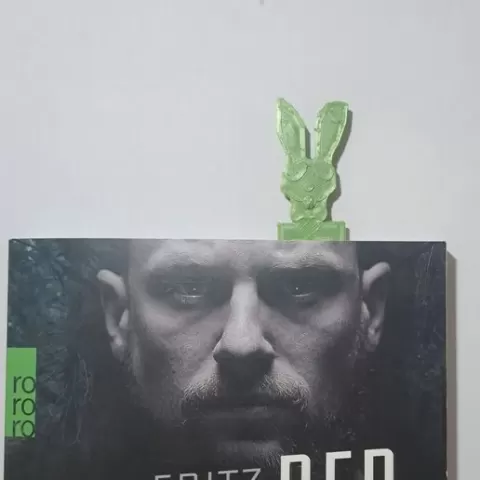 Easter bunny bookmark