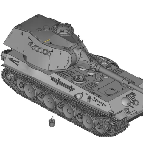 Vk7501 German heavy tank