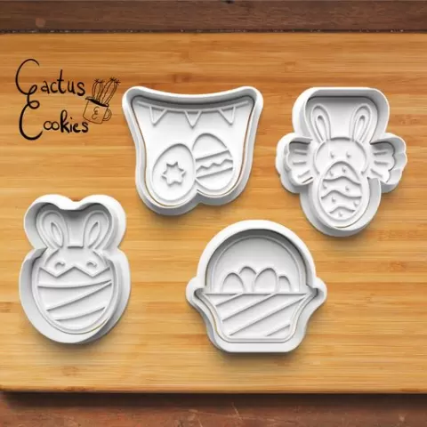 easter Cookie Cutter set 0279