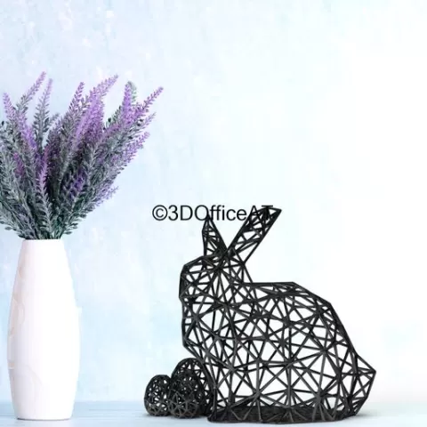 Easter Bunny Wire Art