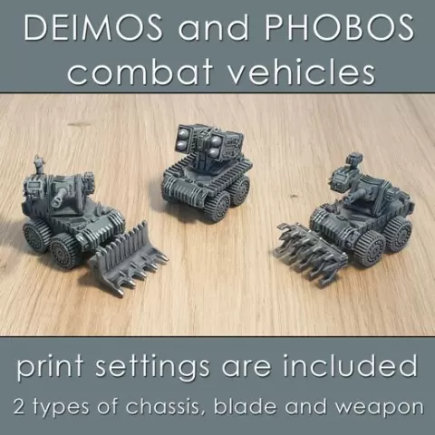 Deimos and Phobos