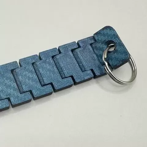 Modern Keychain - Plant 3D