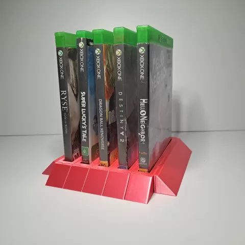 Modular Xbox One Game Case Display Stand - CreativeSnakeDesigns