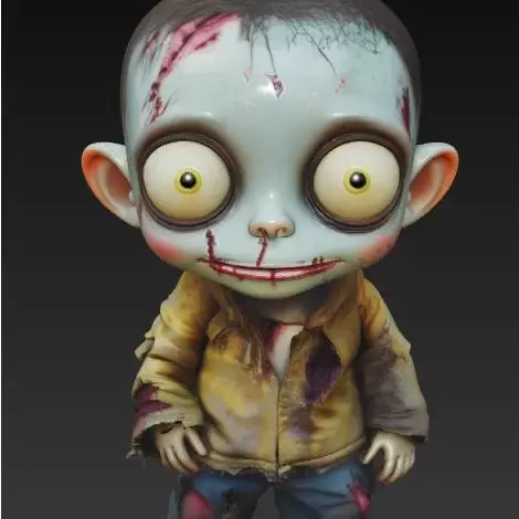 zombie cute - Brainbits3D