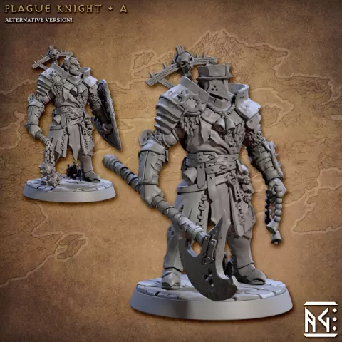 Plague Knight - A (Rodburg Cultist of Melmora) by Artisan Guild