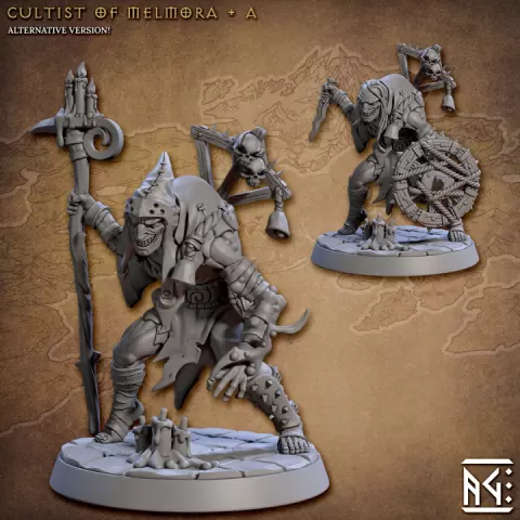 Cultist of Melmora - A (Rodburg Cultist of Melmora) by Artisan Guild