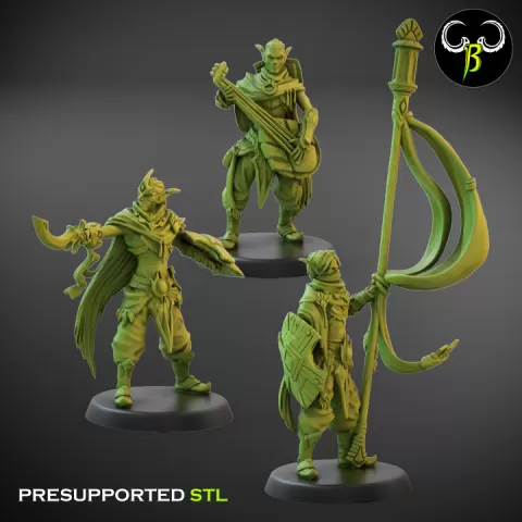 Dune Piercers Leader Set by ClayBeastCreation
