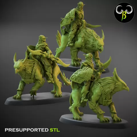 Sand Reaver Set A by ClayBeastCreation