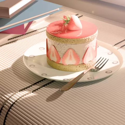 Strawberry Cake by ayten