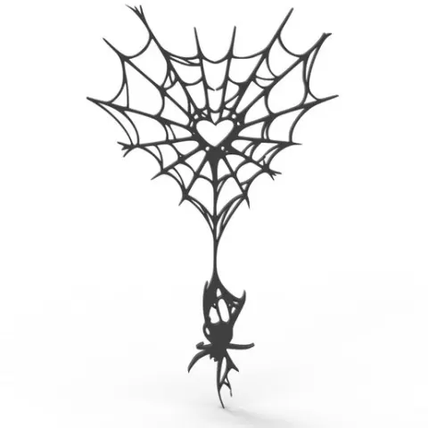 Love Spider Web