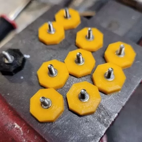 Knob for M3 or M4 hex screw