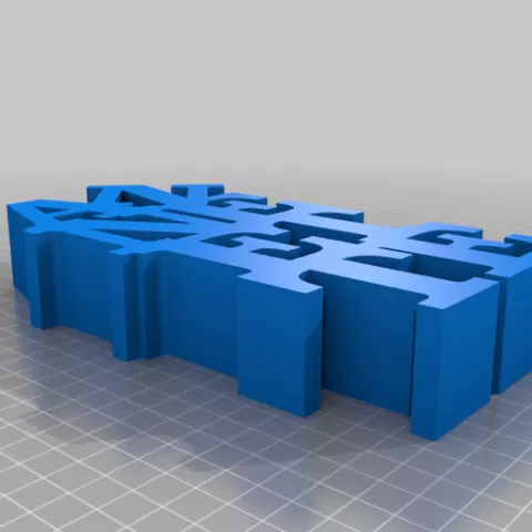 Annette Variable WORD Sculpture