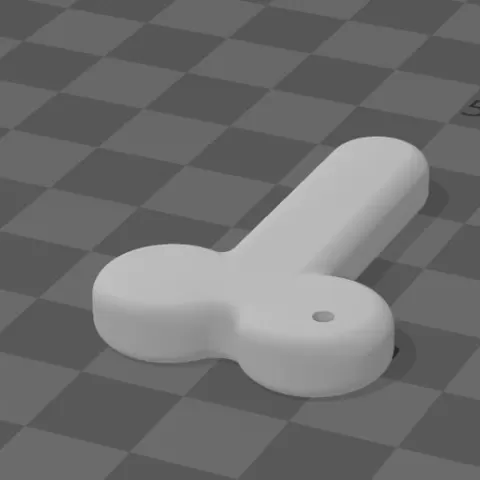Falique key ring