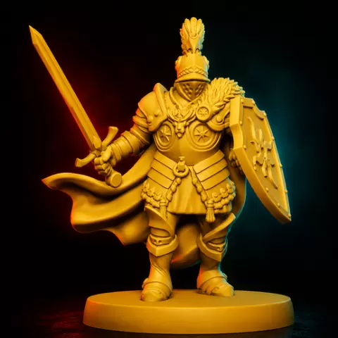 Embersteel Bulwark – Veilbound Shield Captain