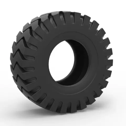 Tractor tire 38 Scale 1:25 - 3DTechDesign