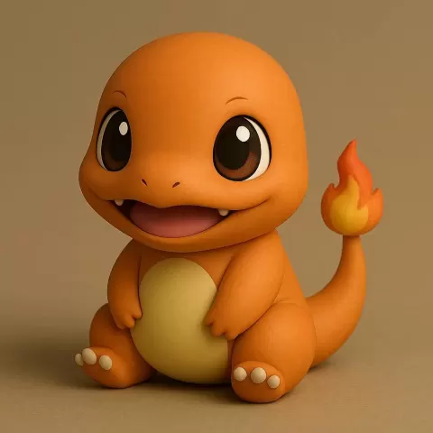 Charmander pokemon chibi - Pablo Stadler