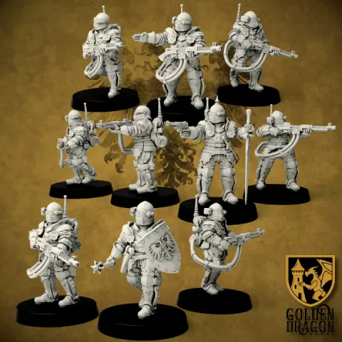 Holy Roman Empire - Panzergrenadiers by Golden Dragon Games