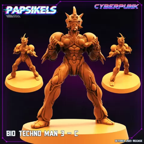 BIO TECHNO MAN 3 - C by PAPSIKELS MINIATURES