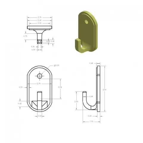 HOOK HANGERS by TOPBIKO_SPEED