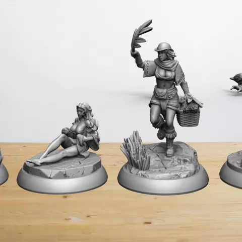 Apprentice Hunters by Papel 3D