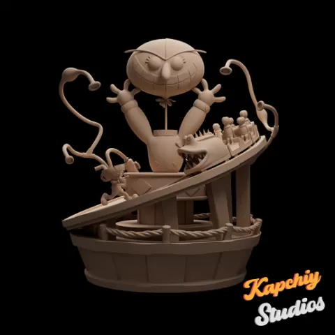 Cuphead - Clown Diorama