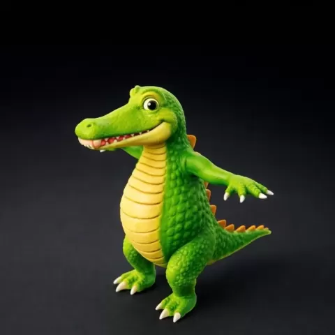Crazy crocodile