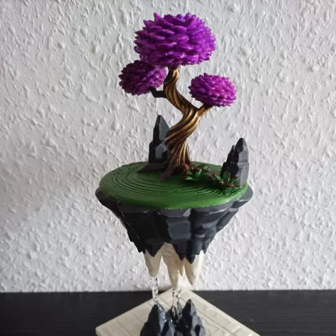 Schwebende Insel - Brainbits3D