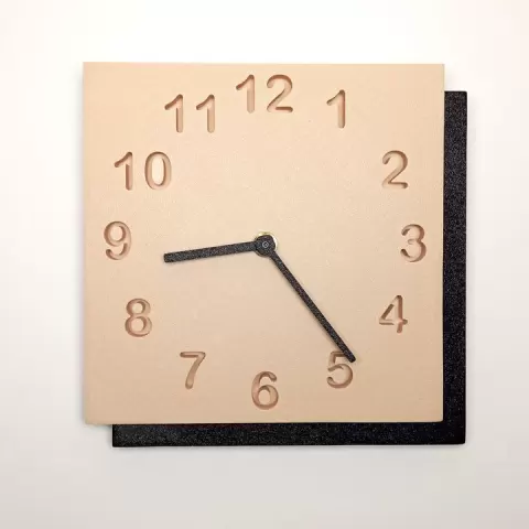 "Perspective" Clock by Mo_Design_3d