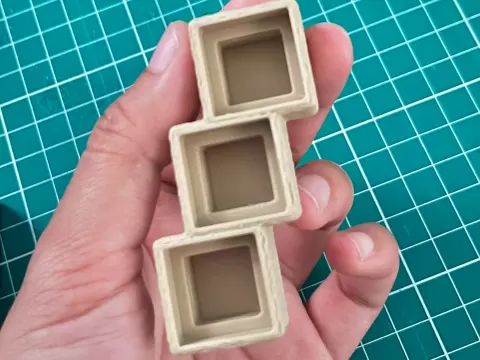 Clicker Base Stairs Inspired or Zigzag Shape