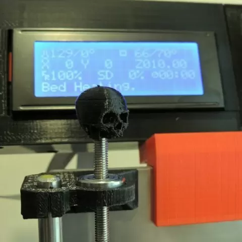 Get Ahead with 3D printing - Prusa Z-Axis Skull Pointer