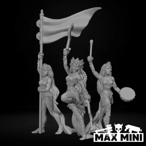 Desert Elf Hexes Command by Max Mini