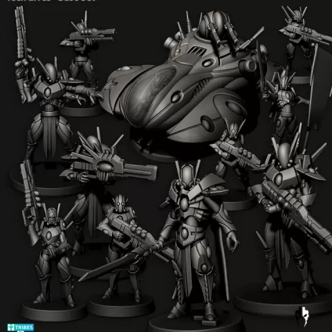 Tech Elves - Base Set by Edge Miniatures