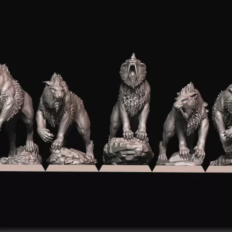 SABERTOOTH UNIT by Raven Twin Miniatures