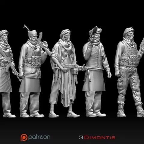 arab soldiers by Dmitry Tishchenkov