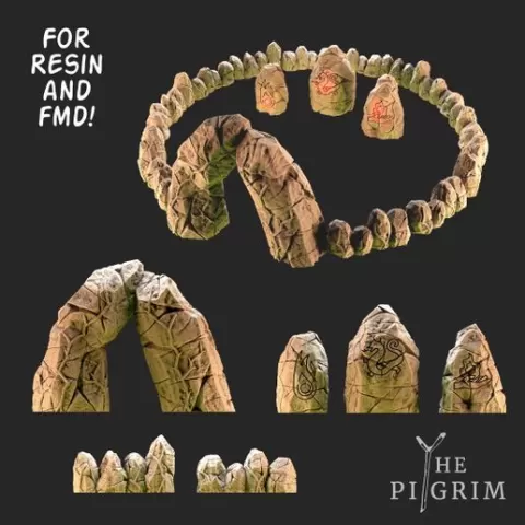Runes - TABLETOP TERRAIN DND RPG SCATTER