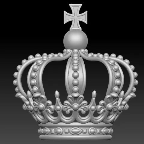 Crown 3D print model
