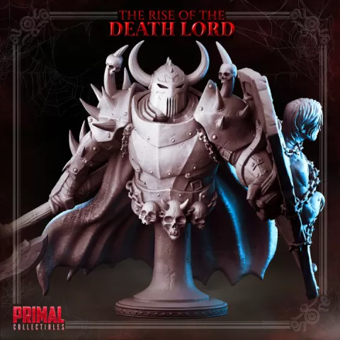 Dark knight - Kalsour - Bust - March 2023 - THE RISE OF THE DEATH LORD - MASTERS OF DUNGEONS QUEST by PRIMAL Collectibles