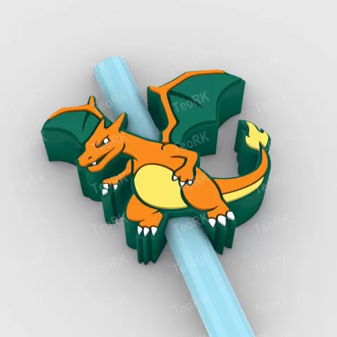 Straw Topper CHARIZARD - TeoRk