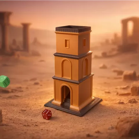 Dice Tower - TriDimen Studio