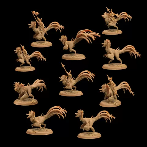Cockatrice | PRESUPPORTED | Revenge of the Farmomancer by The Dragon Trappers Lodge