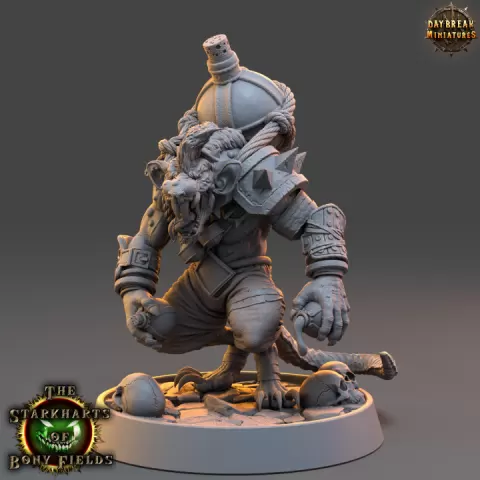 Mozztar Foulhowl- The Starkharts of Bony Fields by Daybreak Miniatures